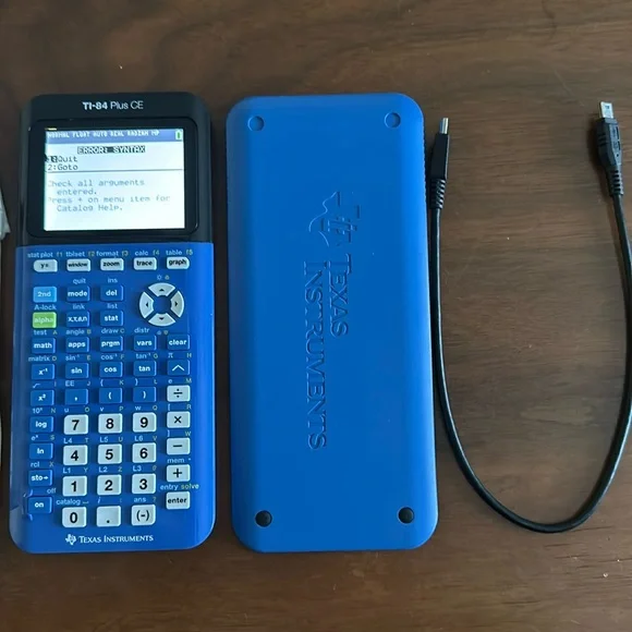 Texas Instruments TI-84 Plus CE and manuals - Picture 2 of 6